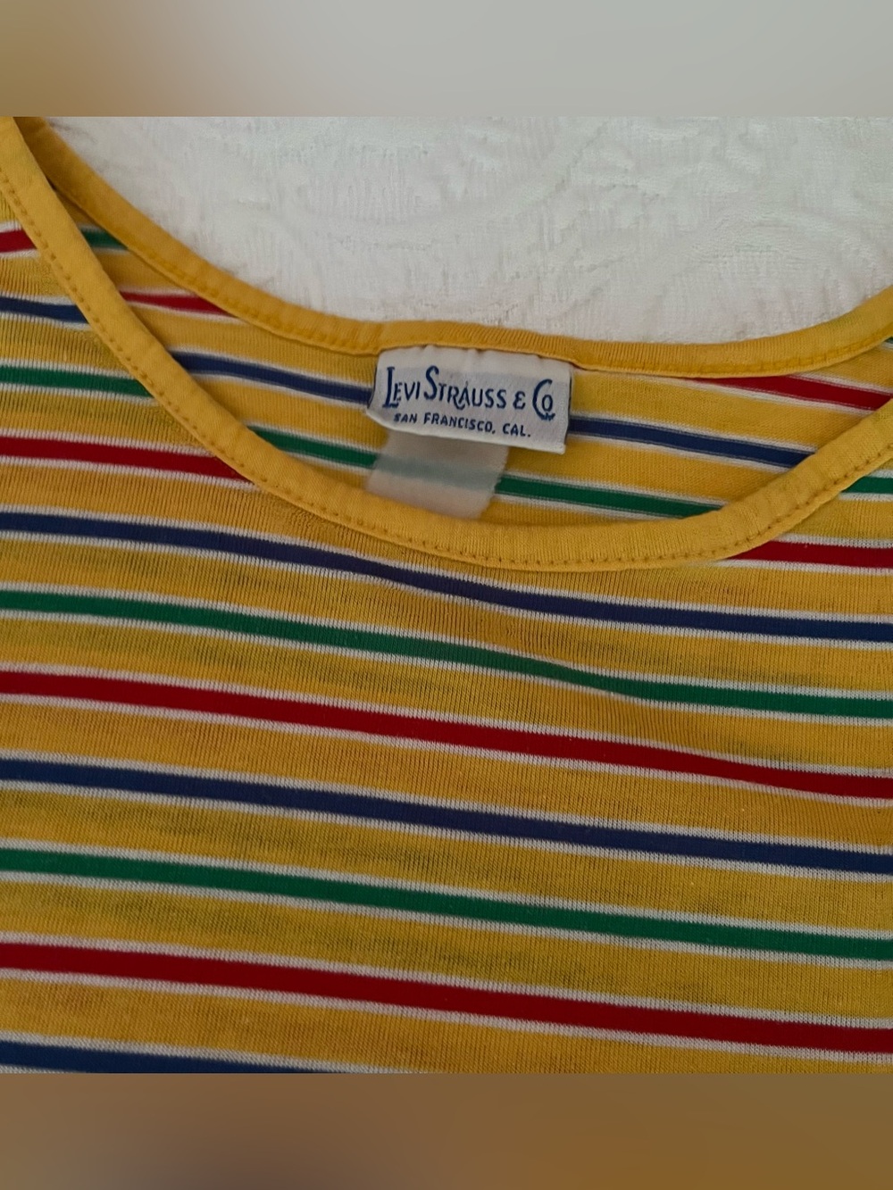 Vintage Levi Strauss and Co. Striped Shirt